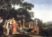 VELDE, Esaias van de Fohn the Baptist preaching china oil painting reproduction